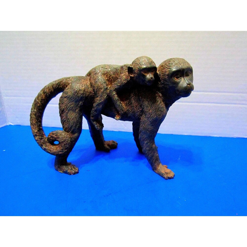 NEW Monkey & Baby Figurines Statue Apes Gorilla Chimps